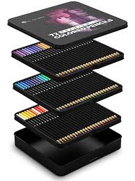 Castle Art Supplies 72 Colored Pencils Set For Coloring Books New And Improved Premium Artist Soft Series Lead W Colored Pencil Set Castle Art Artist Pencils