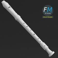 Whether you're already an avid recorder player or looking to start a new passion then this recorder is perfect for you! 3d Model Recorder Musical Instrument Cgtrader
