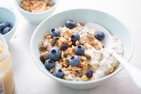 Picture courtesy of nutritionist in the kitch. 15 Joe Wicks Overnight Oats Recipes Easy Simple