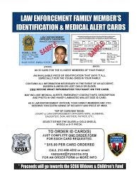 Maybe you would like to learn more about one of these? Family Member S Identification Medical Alert Cards Supreme Court Officers Association