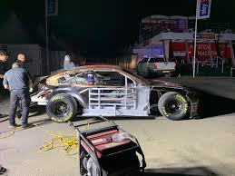 Regular fos'ers will have noticed that the festival had a slight change in layout for 2019, with the michelin supercar paddock moving next to the start of the hillclimb course. Andy Petree Rcr 3 Getting Repaired Last Night After Crash At Goodwood S Festival Of Speed Nascar