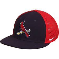 Black And Red St Louis Cardinals Hat St Louis Cardinals Nike True Vapor Swoosh Performance Flex Hat Black Red Flex Fit Hats Cardinals Hat Fitted Hats