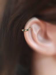 body piercings 0 6mm 585 gold helix earring hoop nose septum ring a unique product by flow helix earrings raw crystal stud earrings gold bar earrings studs