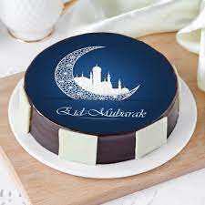 You can create custom birthday cake with name with this awesome website. Midnight Blue Eid Mubarak Cake Half Kg Gift Send Ramadan And Eid Gifts Online Hd1113874 Igp Com