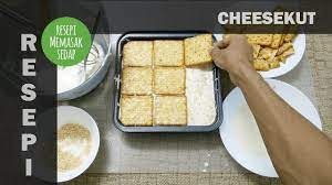 Resepi cheesekut tersedap by mr.ali. Resepi Cheesekut Original Kek Biskut Cream Cheese Youtube