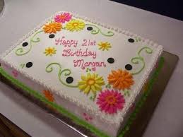 21st Birthday Sheet Cake Ideas 11 X 15 Cake Google Search Birthday Sheet Cakes Sheet Cake Designs Cake Decorating For Beginners
