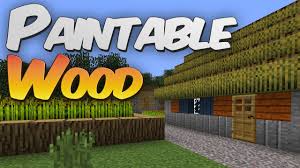 Do you ever want to build a roof with actual roofs instead of stair blocks? Thatched Roofs And Paintable Wood In Minecraft Blockalot Paintable Wood Mod Showcase Youtube