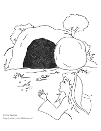 Simply, download this printable coloring page and have fun! Empty Tomb Coloring Page Free Kids Printable