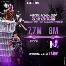 Kode redeem ini memiliki batas kuota, sehingga apabila tidak berfungsi, besar kemungkinan jadi, bila ada website yang membagikan kode redeem ff lebih dari 12 karakter, admin pastikan itu salah. Kode Redeem Ff 8m Followers Ig Resmi Garena Berhadiah Emote