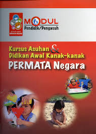 Program atau kursus diploma pendidikan awal kanak kanak ini di reka dengan teliti untuk membolehkan mereka memperolehi pengetahuan yang perlu dalam pengajaran dan pembelajaran teori, kemahiran pedagogi, kandungan. Modul Pendidik Pengasuh Kanak Kanak Upm Press