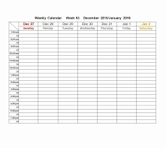 Week Schedule Template Word Awesome 26 Blank Weekly Calendar Templates Pdf Excel Wo Weekly Schedule Template Excel Weekly Calendar Template Schedule Templates