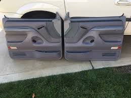 92 96 Ford F150 Door Panels Gray 92 96 Ford F 150 250 Door Panels Light Gray Ford Trucks Trucks Bronco