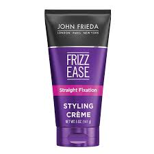 The idea of straightening the hair was a big hit from its inception. Amazon Com John Frieda Frizz Ease Straight Fixation Styling Creme Straight Hair Product For Smooth Silky No Frizz Hair 5 Ounces Hair Styling Creams Industrial Scientific