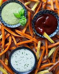Hey its me your dinner guest. Three Crazy Good Super Easy Dipping Sauces For Sweetpotato Fries California Sweetpotatoes