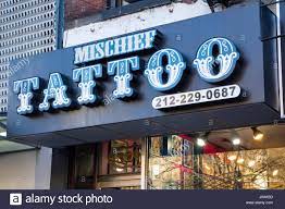 See more ideas about tattoo parlors, picture tattoos, parlor. Tattoo Art And Sign Stockfotos Und Bilder Kaufen Alamy