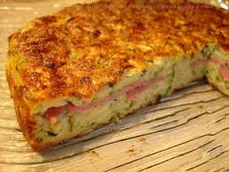 Clafoutis De Jambon Et De Courgettes Au Basilic Ww Les Delices D Helene Recettes De Cuisine Recette Cuisine