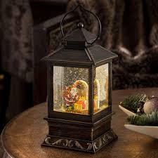 Konstmide Lanterne Decorative Pere Noel Et Enfants Decorations Brun Antique Lanterne Decorative Pere Noel Et Enfants Dekorative Laternen Deko Laterne Laterne