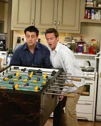 Guys, there is no sink in joey and chandler's kitchen! Chandler And Joey Discovered By Mica On We Heart It