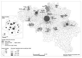 Le pays, rencontre des cultures. Geographie Des Artistes Dans Les Regions Urbaines En Belgique