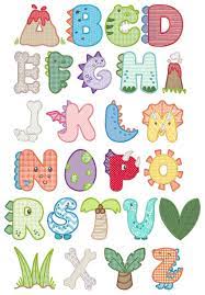 Creative kids is your source for kids' arts and crafts toys. Dino Applique Alphabet Alphabet Design Dinosaur Crafts Hand Lettering Alphabet