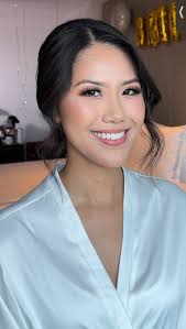 Dream bride Jenny @jennypho 😍, Hair styled to perfection by @hairbyjc ,  Makeup brief: bronzey smokey eyes, full lashes, pinky cheeks & lips , My  fav products for this look:, @shiseido radiant lifting ...