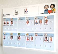 Bildboxen Geburtstagskalender Grundschule Geburtstagskalender Schule Klassenzimmer Gestalten Grundschule