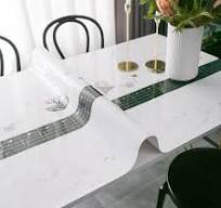 60mm Computer Desk Grommet Table Round Decorative Hard Plastic Table Cover  Round Fitted