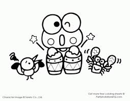 All the content of this website, including hello kitty coloring pages is free to use, but remember that some images have trademarked characters and you can only use it for. Hello Kitty And Friends Coloring Pages Free 1100x850 Wallpaper Teahub Io