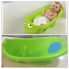 How warm should a baby's bath be? Fisher Price Tadpole Bath Tub Babies Kids Bathing Changing Bathtub Bath Accessories On Carousell