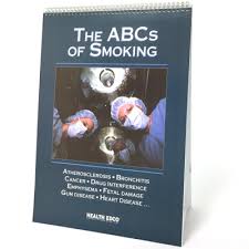 the abcs of smoking flip chart english spanish health edco