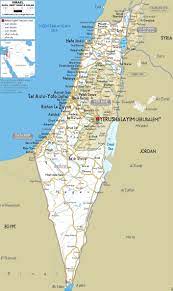 Check spelling or type a new query. Izrael Mapa Puteva Mapu Za Izrael Putevi Zapadna Azija Aziji