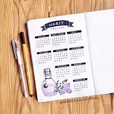Martha S Journal S Instagram Profile Post Habit Tracker For October Bulletjournal Bujo Bulletjourna Bullet Journal Ideer Bullet Journal Hantverk