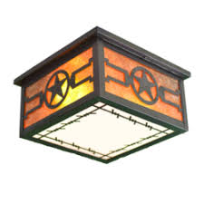 Copper Canyon Cl870 12 Western Star Ceiling Light Made In The Usa