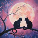 Paint Nite: Whisker Kisses & Valentine Wishes