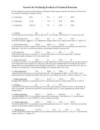 Types of chemical reactions classify each of these reactions as synthesis, decomposition, single displacement, or double displacement. What Is A Double Replacement Chemical Reaction