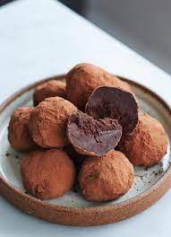 Dark Chocolate Truffles Recipe Deliciously Ella In 2021 Truffle Recipe Chocolate Chocolate Baking Dark Chocolate Truffles