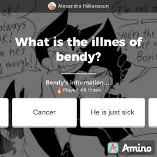 Bendy And Boris The Quest For The Ink Machine Bendy Ink Illness Check Out This Quiz Bnb The Quest For Ink Machine Ink Cancer Poster