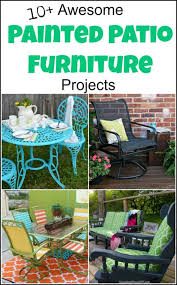 For further details about application, be sure to read the. Painting Outdoor Furniture For A Beautiful Quick Update