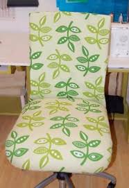 You'll also want to follow the same instructions for each arm of the chair. Tutorial Slipcover Your Office Chair Sewing