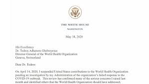 Repeat an allegation, then explain dispassionately the ways in which it is inaccurate. Assessing Trump S Letter Of Rebuke To World Health Organization Goats And Soda Npr