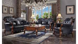 Maybe you would like to learn more about one of these? Dresden Black Leather Traditional Sofa