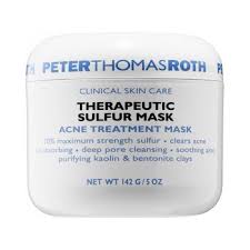 Anti akne und pickel behandlung. Therapeutic Sulfur Acne Treatment Mask Peter Thomas Roth Sephora