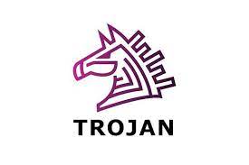 Cute pig head baby style. Trojan Horse Logo Template Horse Logo Logo Templates Trojan Horse