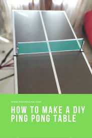 How To Make A Diy Ping Pong Table In 2020 Ping Pong Table Ping Pong Table Diy Mini Ping Pong Table