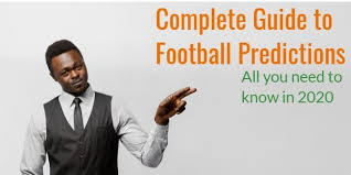 A Complete Guide To Football Predictions What You Need To Know In 2020 In 2020 Football Predictions Football One Team