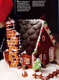 Gingerbread House Caramel Chimney Idea Gingerbread Gingerbread House Wafer