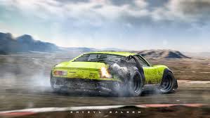 Artstation Drift Me Khyzyl Saleem Concept Cars Lamborghini Miura Lamborghini