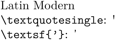 Straight Quotes Tex Latex Stack Exchange