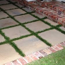 Pin By Taylor Hill On For The Home Brick Patios Monkey Grass Patio Stones