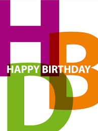 When your best opens his or her birthday card from you, you'll know why they can't stop smiling. Colorful Happy Birthday Text Card Birthday Greeting Cards By Davia